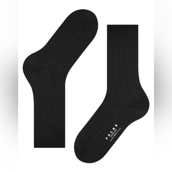 FALKE Lhasa Rib Men Socks with Cashmere Content - Picture 2 of 15